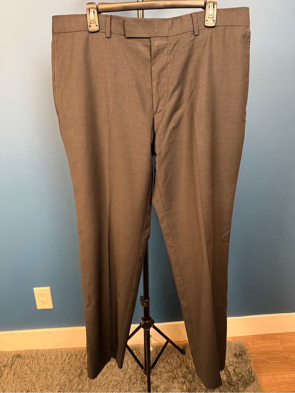 Hugo Boss Men's Black Dress Pants - Classic Tailored Fit